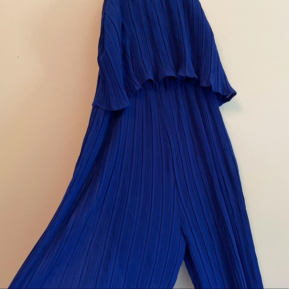 Royal blue jumpsuit